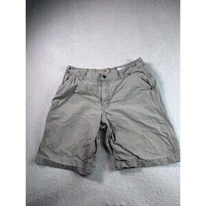 Carhartt Men's Size 36 Relaxed Fit Cotton Cargo Shorts Gray Work Casual Outdoor